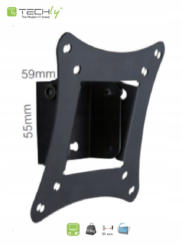 RAMIĘ LCD ŚCIENNE UCHWYT 13"- 30 " EAN (GTIN) 8051128106596