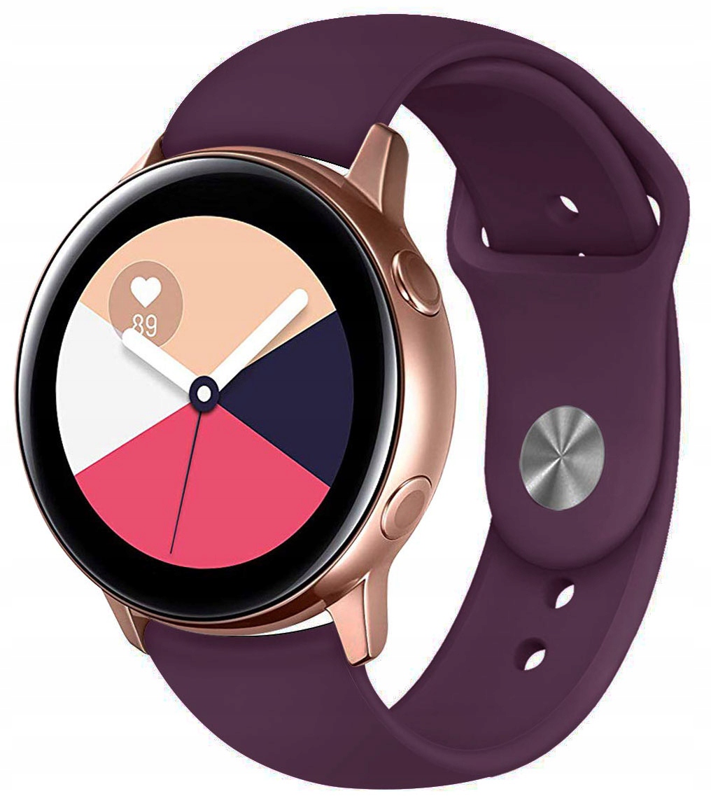 

Fioletowy pasek Samsung Galaxy Watch Active 2 40mm