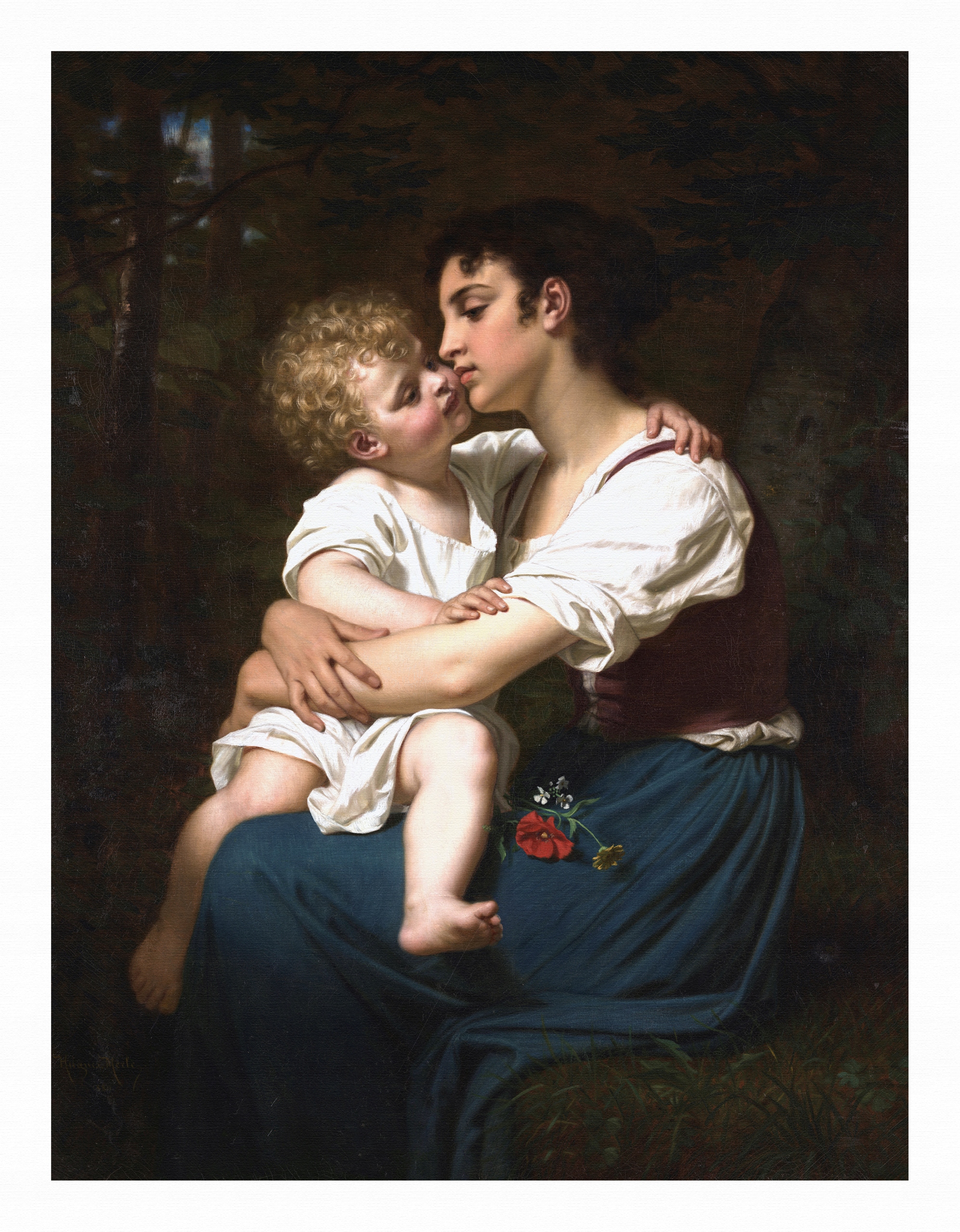 Картина материнская любовь