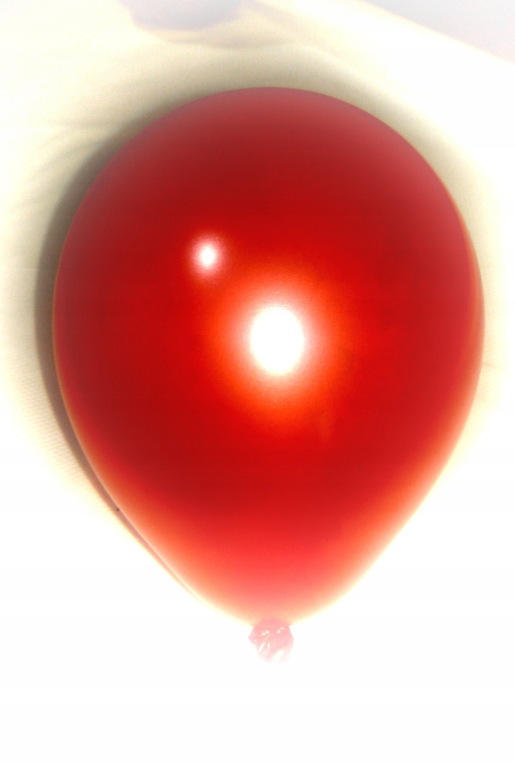 Butla Z Helem 30szt balon Czerwony Wstązka