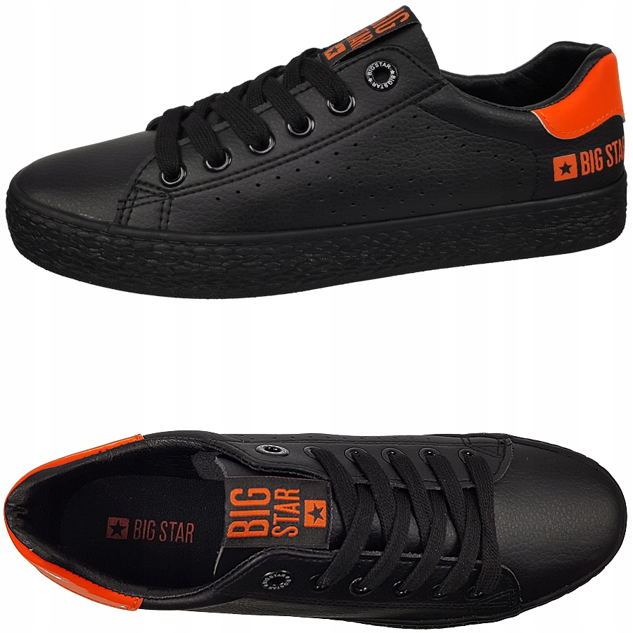 

Trampki damskie Big Star czarne buty FF274484 37