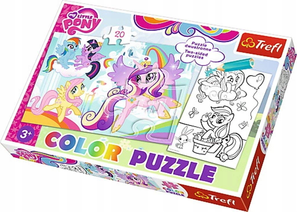 

Puzzle 20 Kucyki My Little Pony puzzle dwustronne