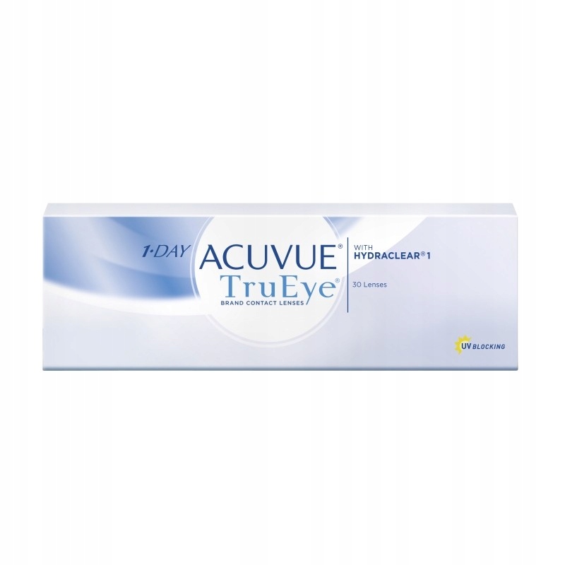 

Soczewki jednodniowe 1-DAY Acuvue Trueye 30SZT 8.5