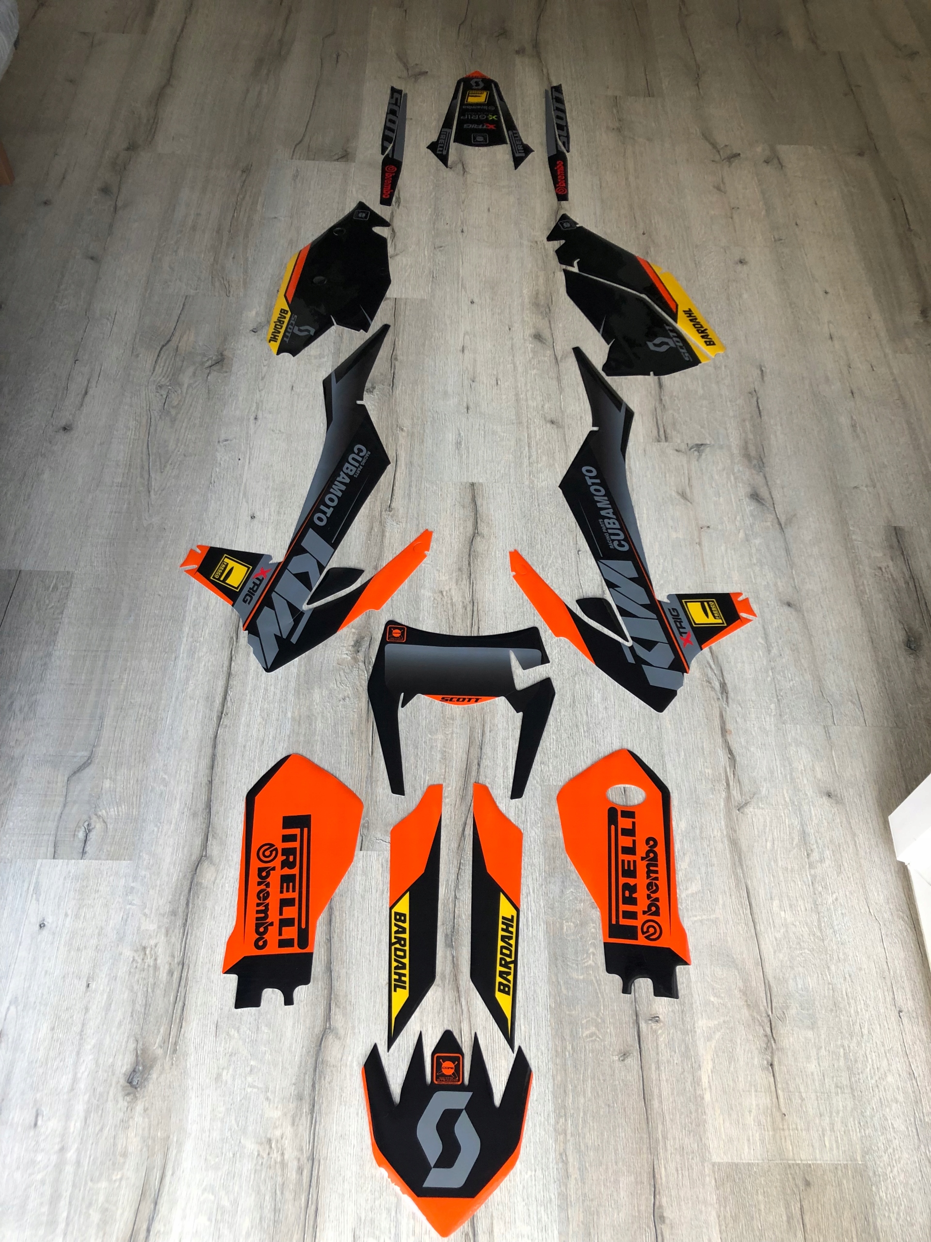 Ktm Exc Exc-f 17-19 dyha z Italie Cubamoto