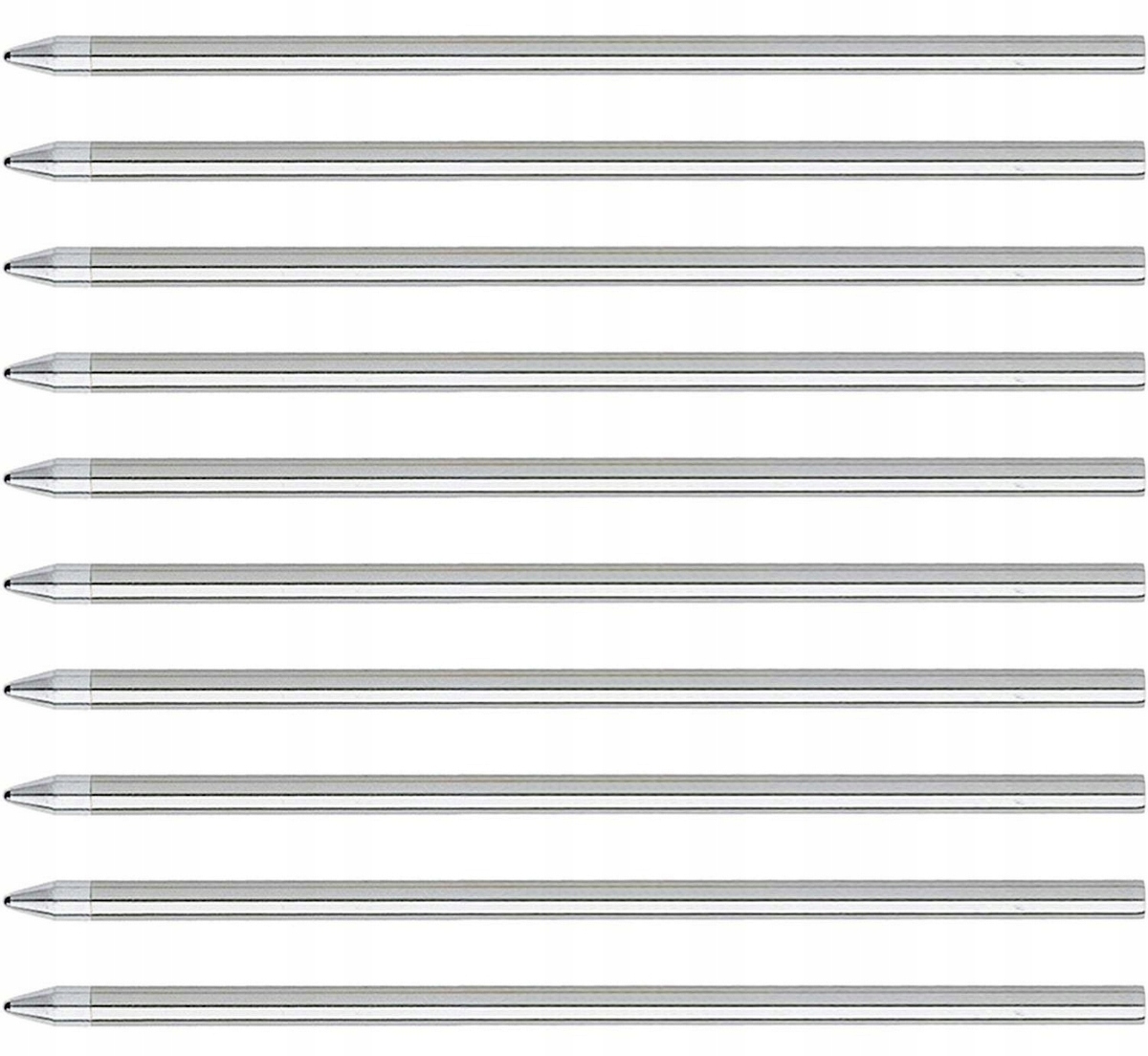 

Wkład Do Długopisu Krótki Czarny 67 mm_ 10 szt