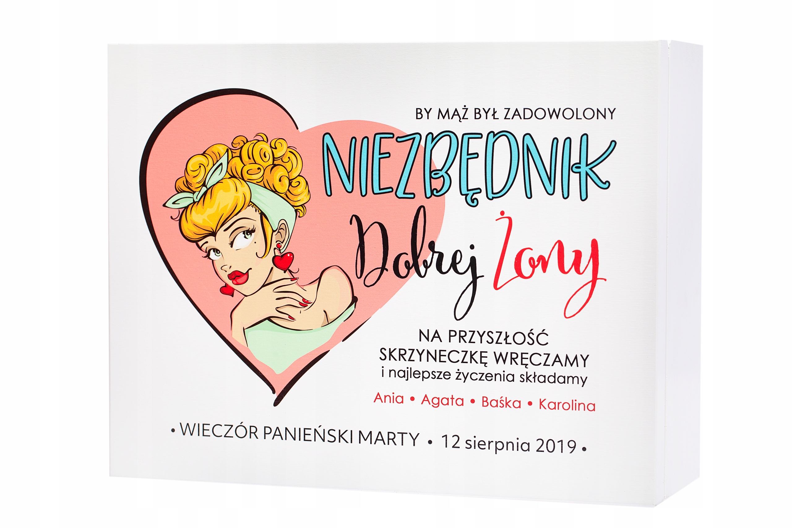 

Niezbędnik żony prezent wieczór panieński Druk G23