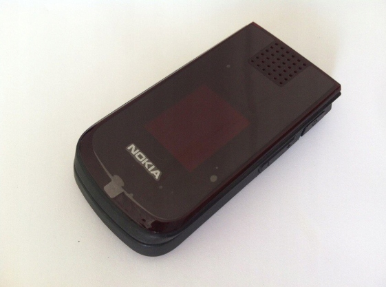 NOKIA 2720 раза мобильный телефон черный батарея емкость 860 мАч