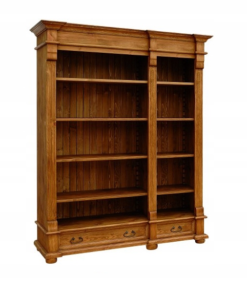 Regał Rustykalny , Woskowany z Drewna Litego - HIT