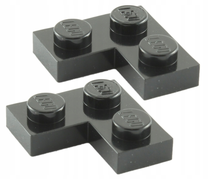 

00437N Lego 2420 242026 płytka 2x2 czarny 2szt