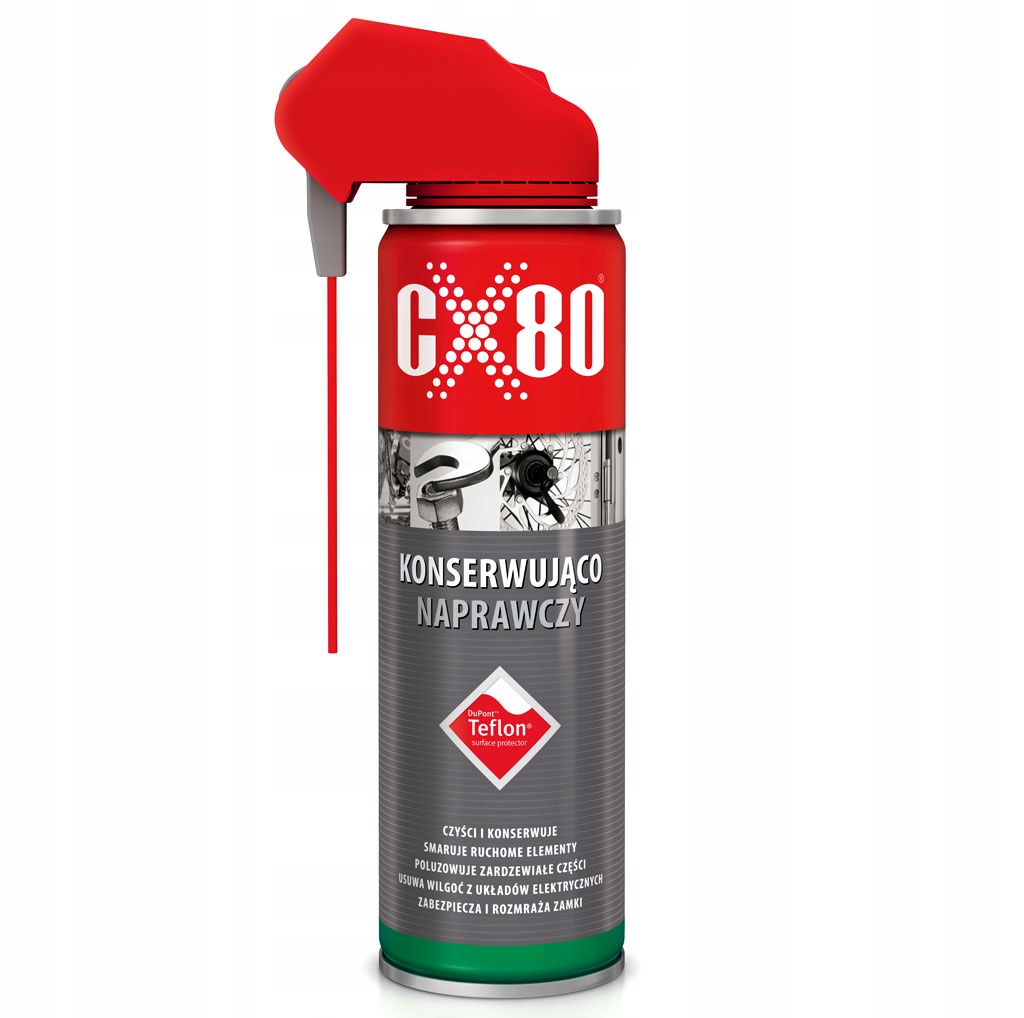 CX80 Płyn Konserwująco-naprawczy Teflon 250ml Duo