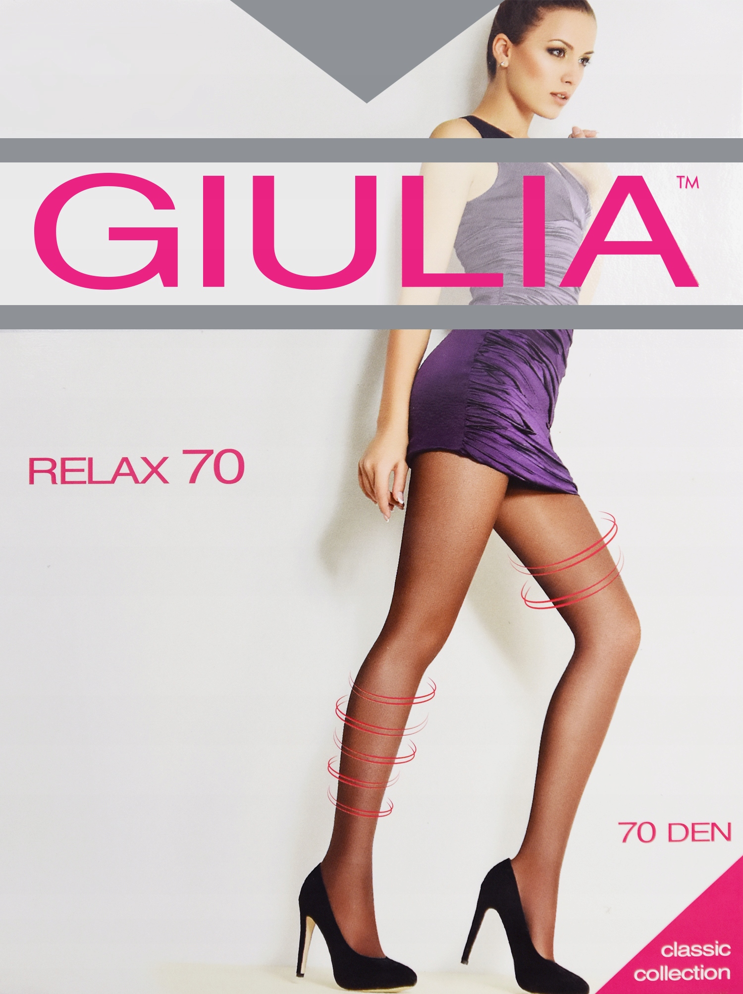 

Giulia Relax 70 Den rajstopy damskie 3 - M
