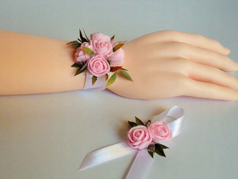 KM 13 C * Kotylion + przypinka * ślub, studniówka Rodzaj kotylion