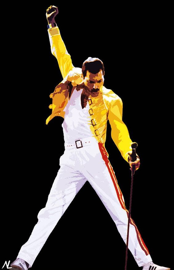 

Obraz Queen Freddy Mercury Rock Na Płótnie 50x70