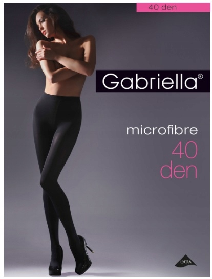 

Gabriella rajstopy microfibre gładkie den 40 4/L