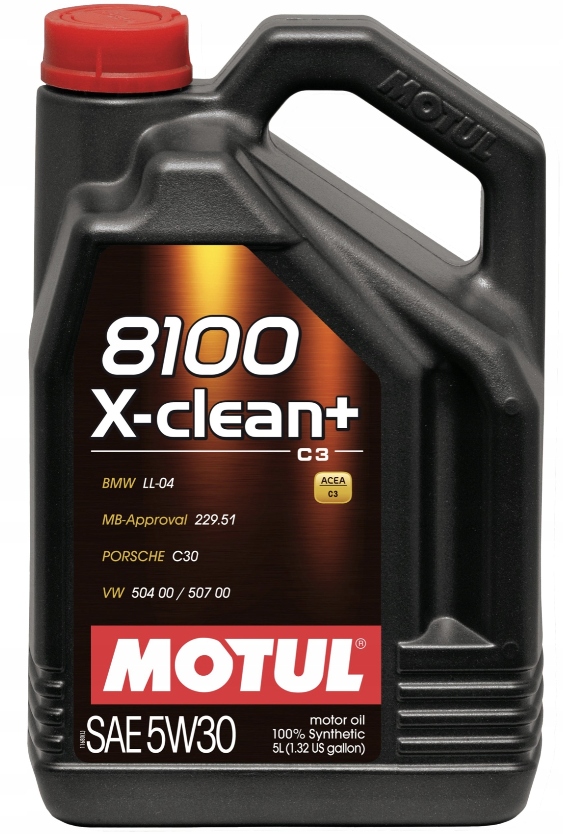

Motul 8100 X-clean+ C3 5W30 5L