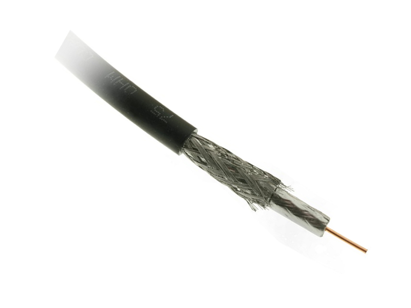 

Przewód Antenowy Sat Dvb-t Kabel 1mm Żel 1m 2163