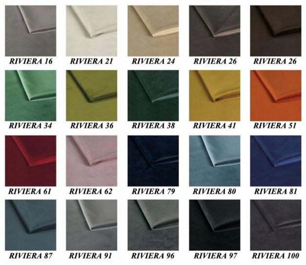 FOTEL USZAK Z PODNÓŻKIEM- MIODOWY ZŁOTY Materiał obicia welur