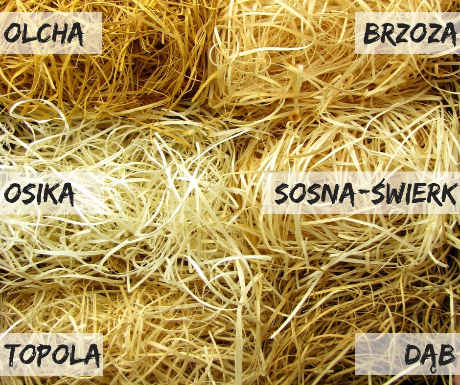 WYPEŁNIACZ, wełna drzewna SUCHA 1kg, 1-3mm OLCHA Marka Feniks