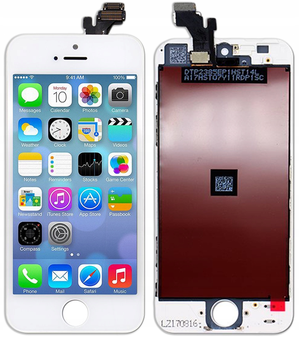 

LCD Ekran Dotyk Ramka Szybka iPhone 5G - Biały