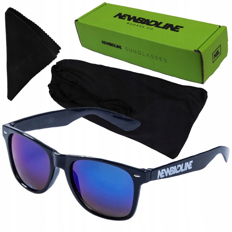 

New Bad Line okulary Lustra etui ściereczka Ari