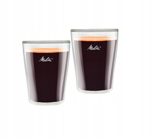 

Szklanki termiczne 200ml podwójne szkło Melitta x2