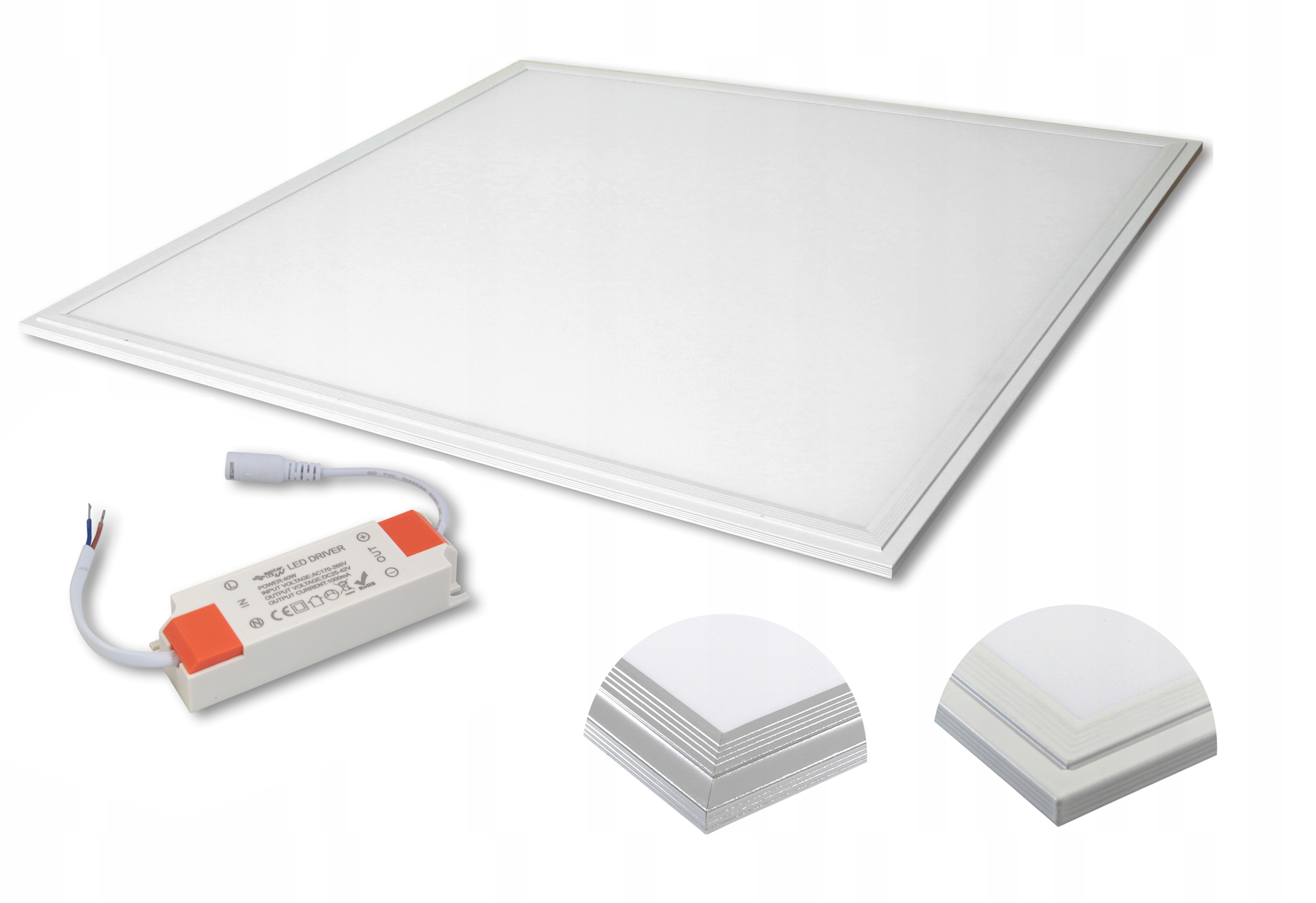

Panel Led 48W kaseton lampa plafon 60x60 595x595mm