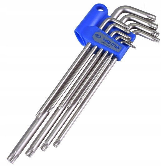 

Klucze Imbusy 9szt Torx Extra Długie King Tony