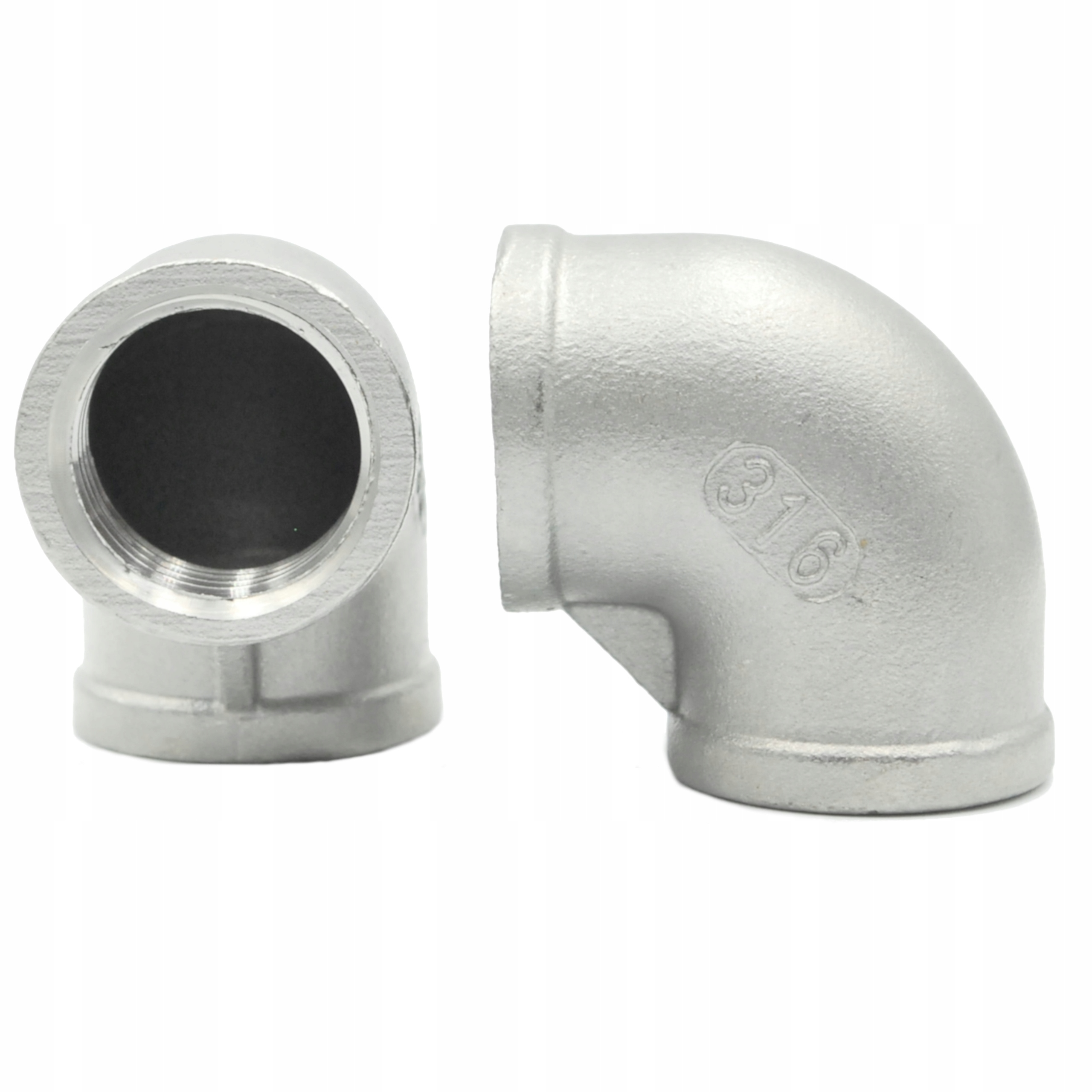 

1/2" Kolano Chromoniklowe Gw/Gw nierdzewne