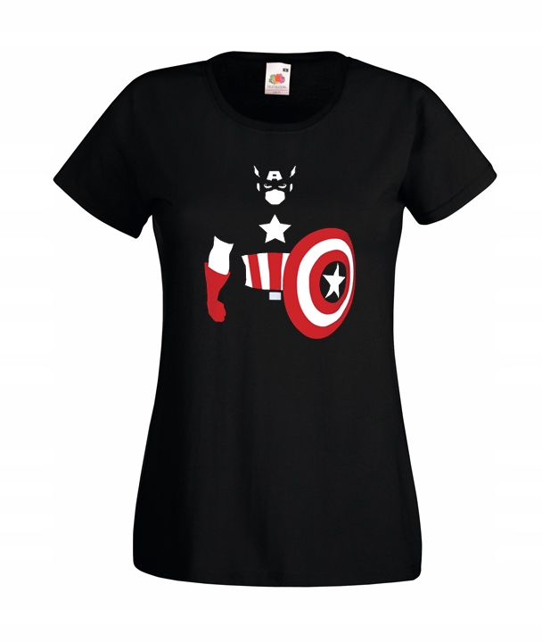 

XXL Koszulka Damska Kapitan Ameryka Bohater Marvel