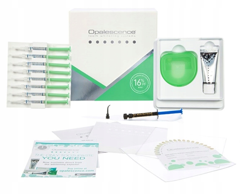 

Opalescence Zestaw! 8x 16% +akcesoria Z Pastą