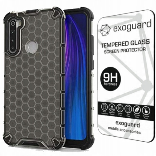 

Exoguard - Etui Case + Szkło - Xiaomi Redmi Note 8