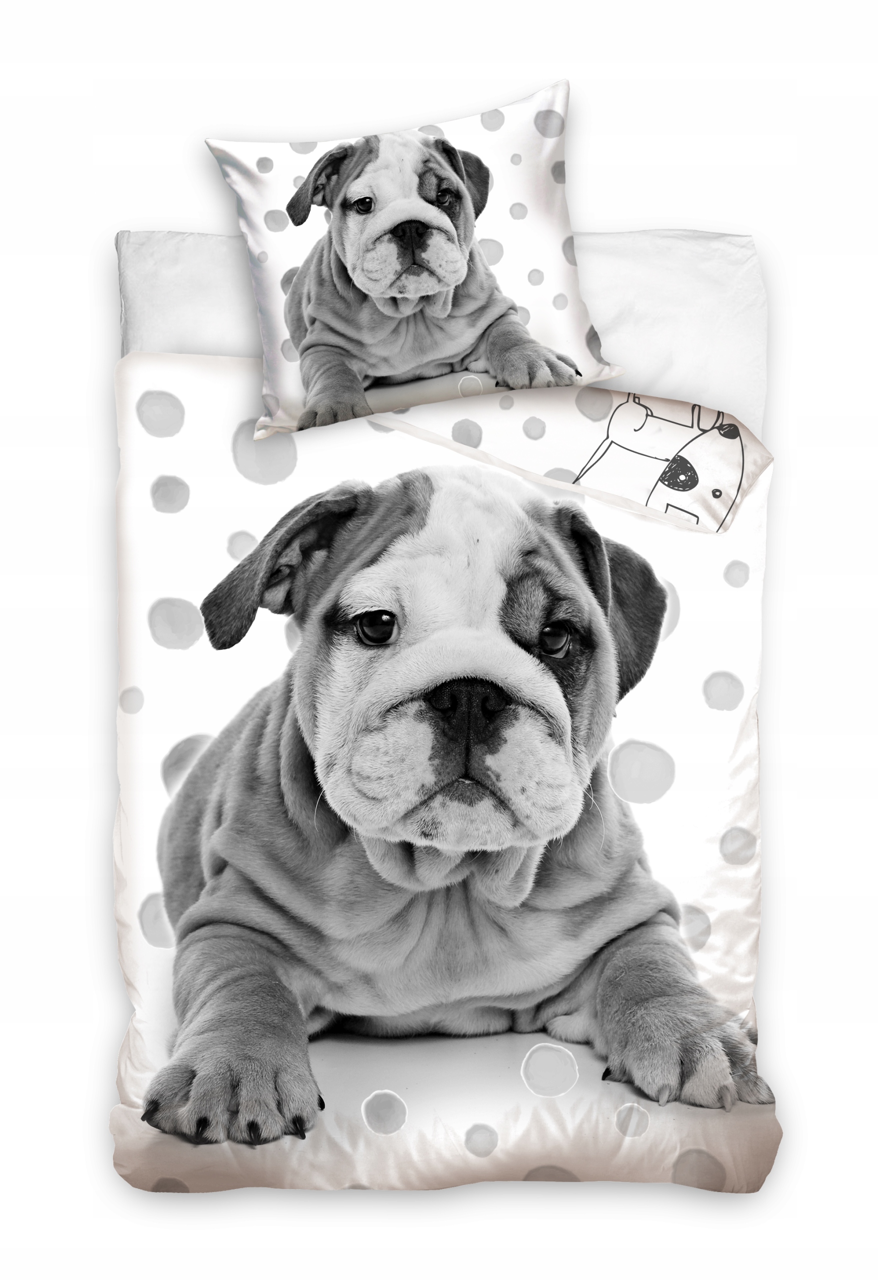 

pościel młodzieżowa 140x200 Pies Psy Dog bawełna