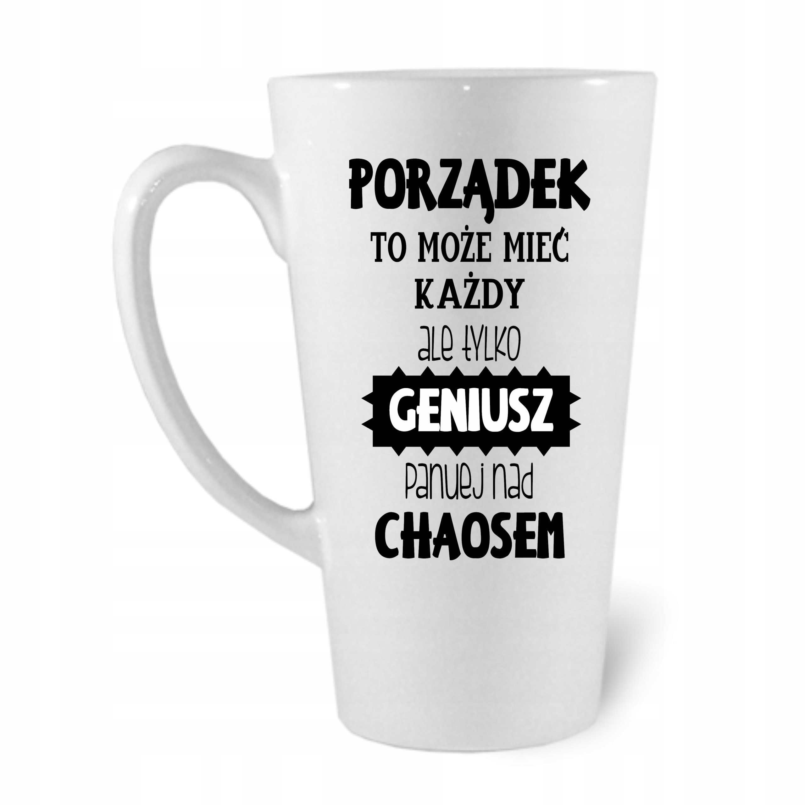 

Kubek Latte Ze Śmiesznym Nadrukiem