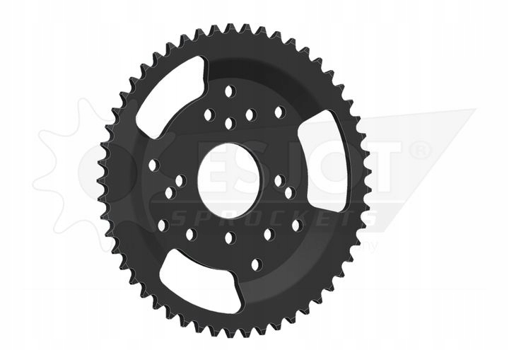 50-13018-53 - Зірочка esjot задня 53 DERBI 50 Senda L-R 96-97R.