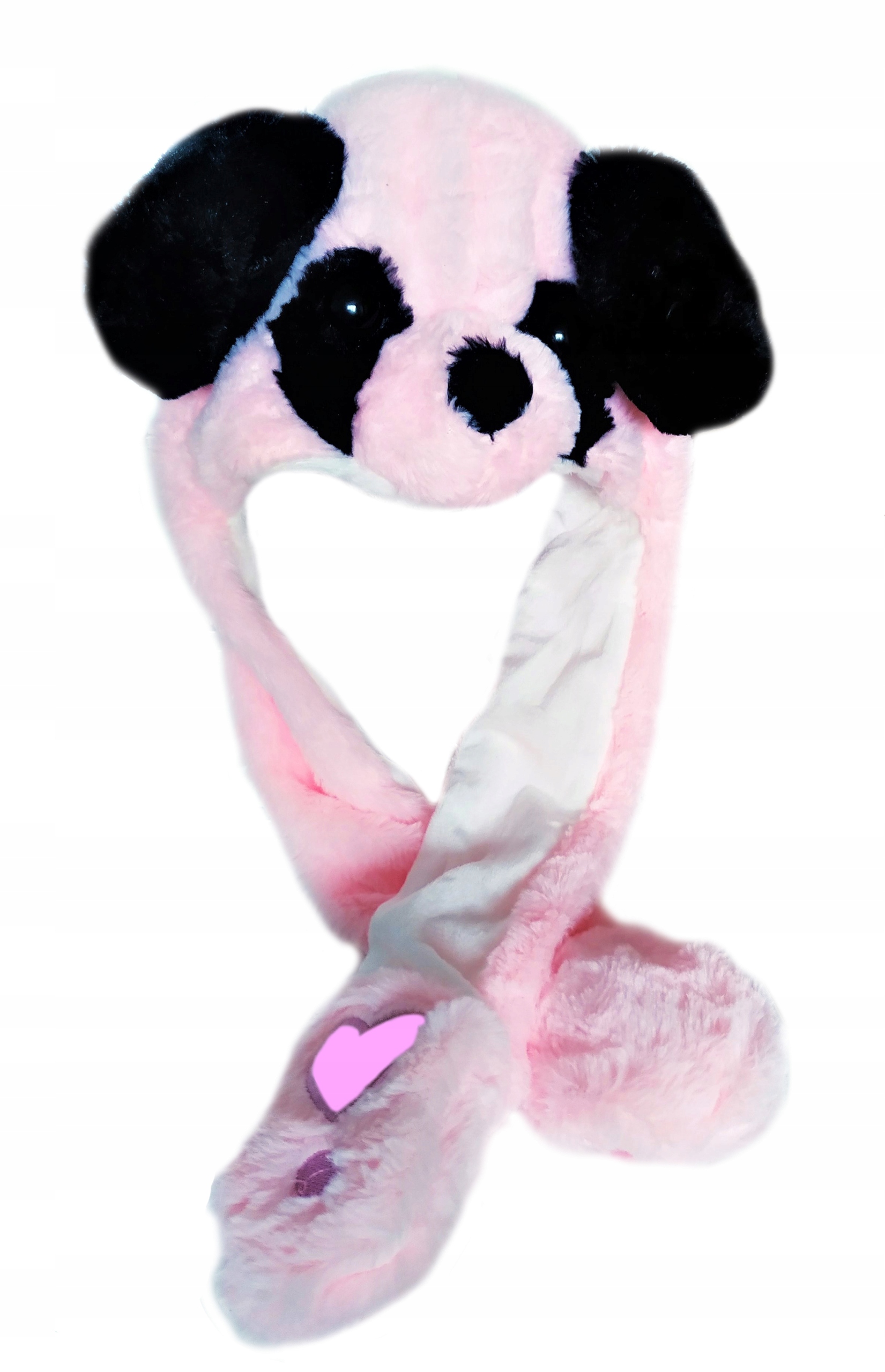 CZAPKA Z RUCHOMYMI USZAMI KRÓLIK KOT PANDA HIT!