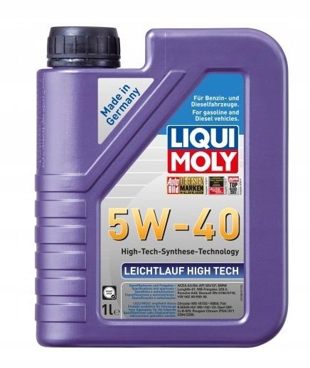 

Liqui Moly Leichtlauf Hight Tech 5W40 1L 2327 Lqm