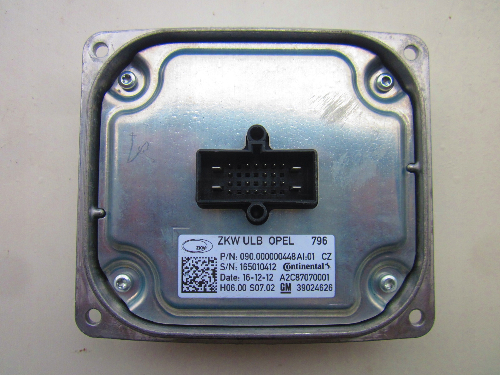 PRZETWORNICA MODUŁ LED ASTRA V K OPEL A2C87070001 EAN (GTIN) 39024626