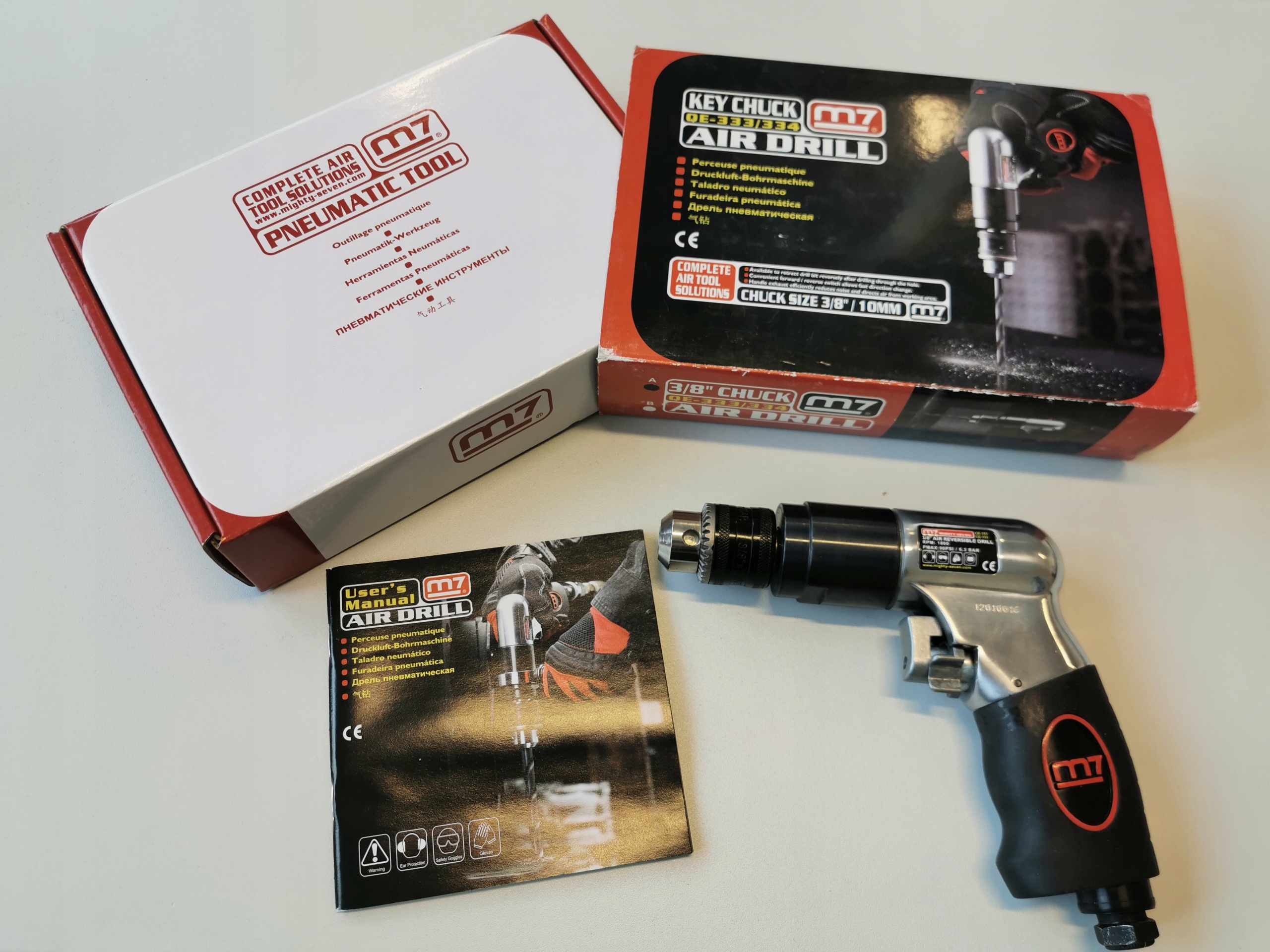 QE-333-M7 пневматический сверлильный станок