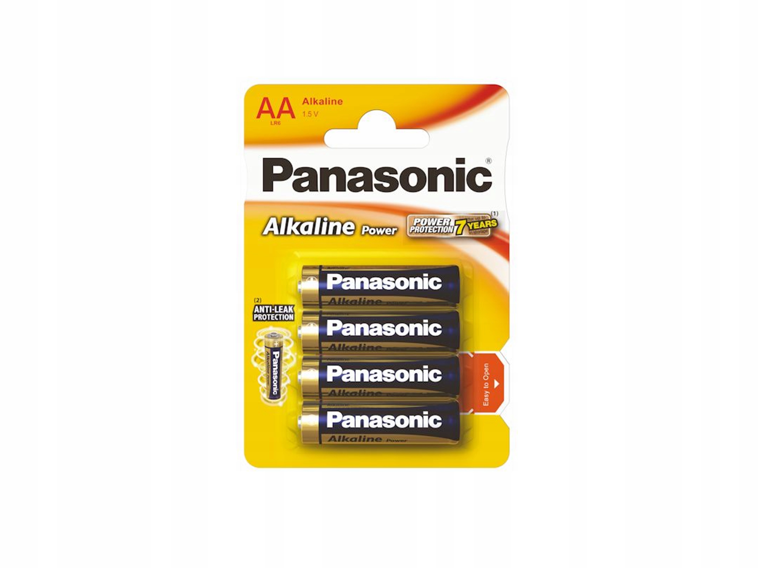 

bateria alkaliczna Aa Panasonic LR6 paluszek 4 szt