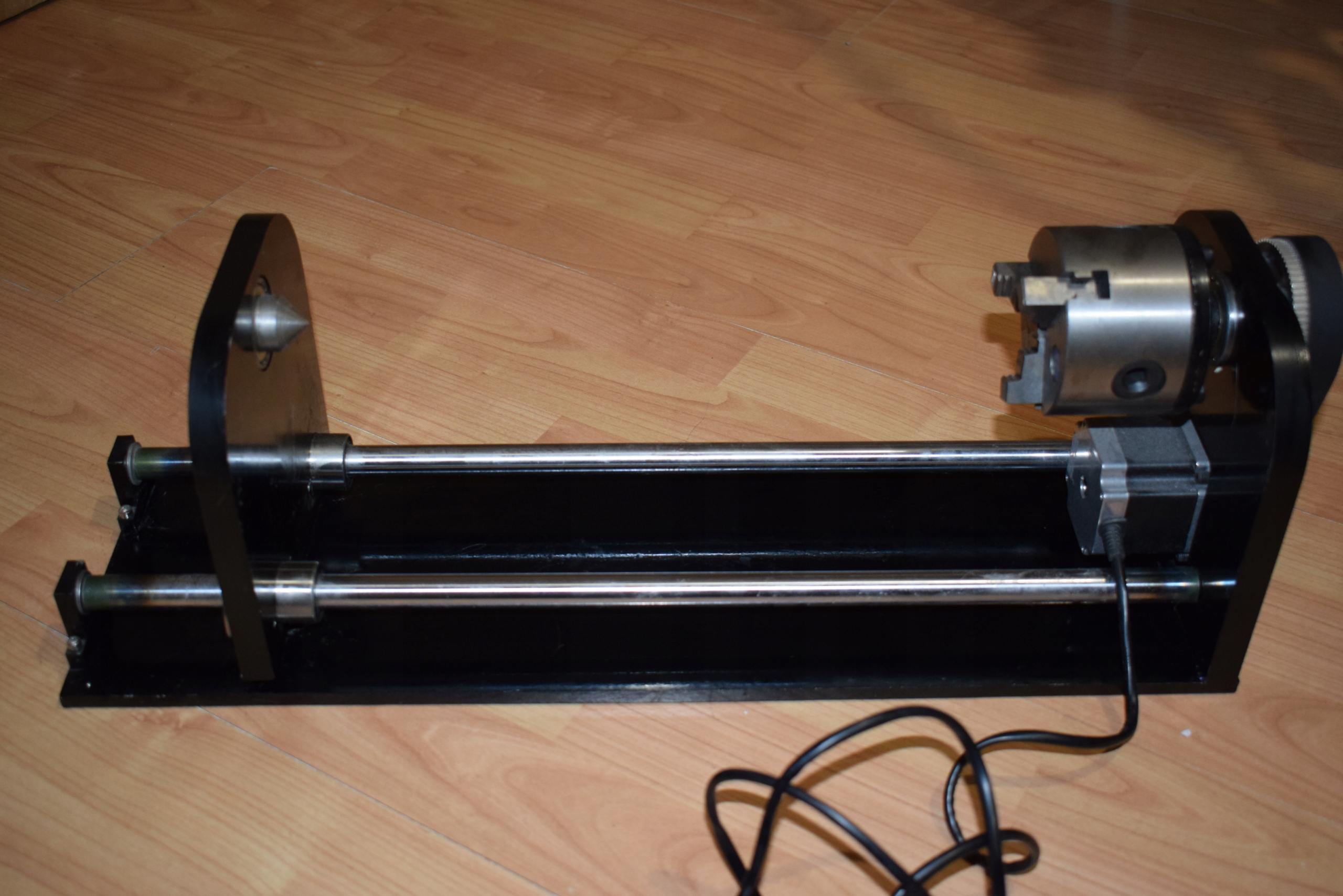 Oś obrotowa do plotera laserowego CO2, przystawka