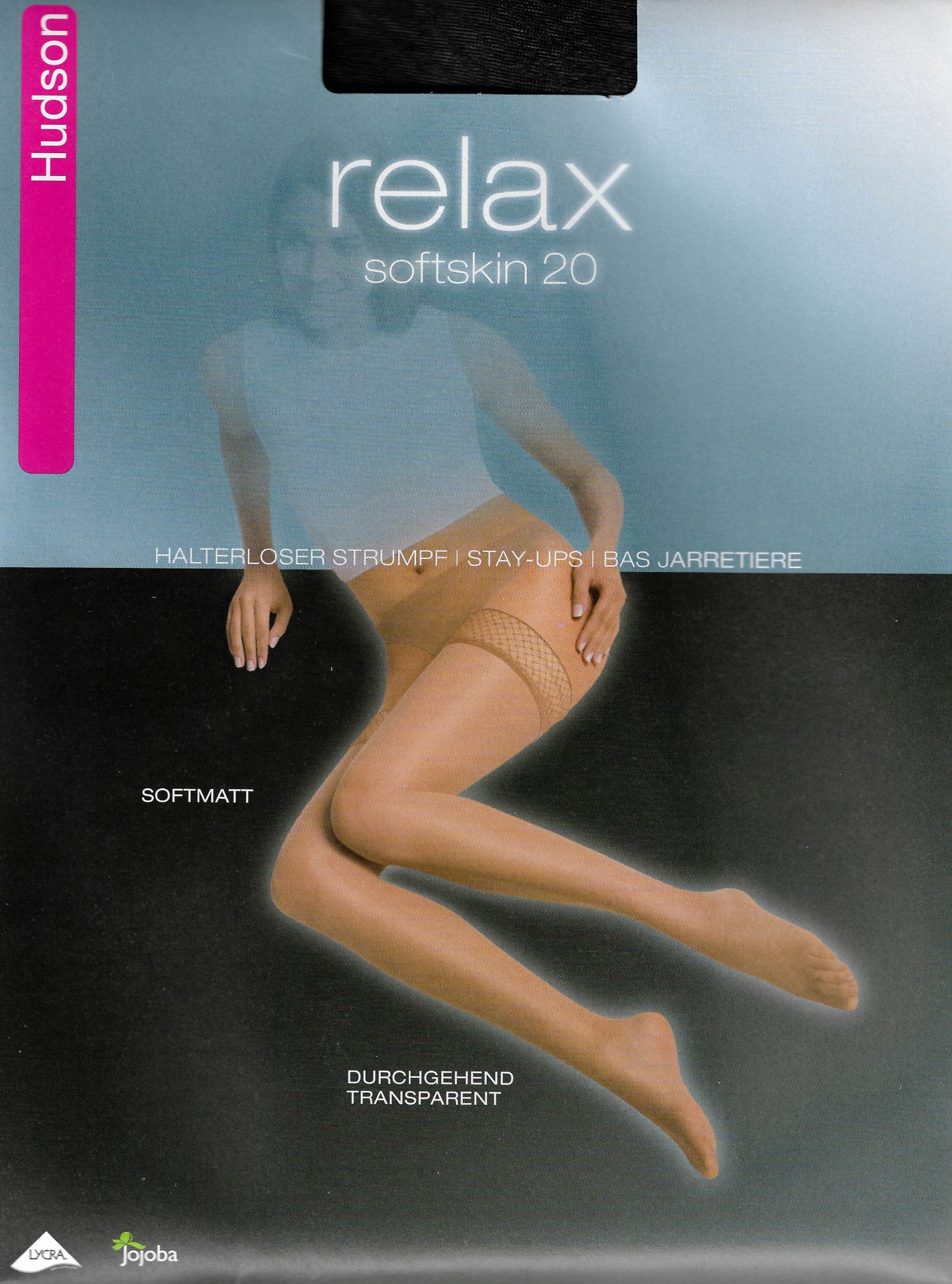 

Pończochy Hudson Relax Jojoba 20 czarne -70% r. 3