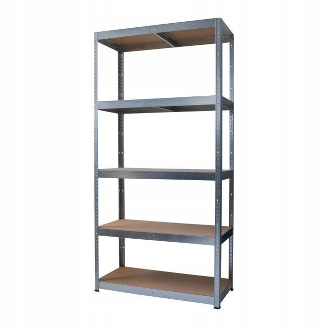 Kovový úložný regál Metalkas 179 x 80 x 40 cm max 200 kg na poličku