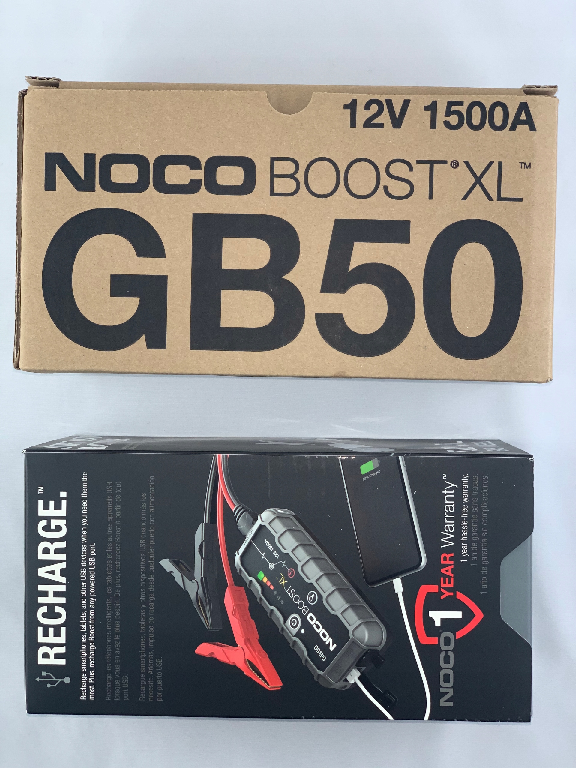 NOCO GB50 JUMP STARTER 12V 1500A NOWOSC Mark Other