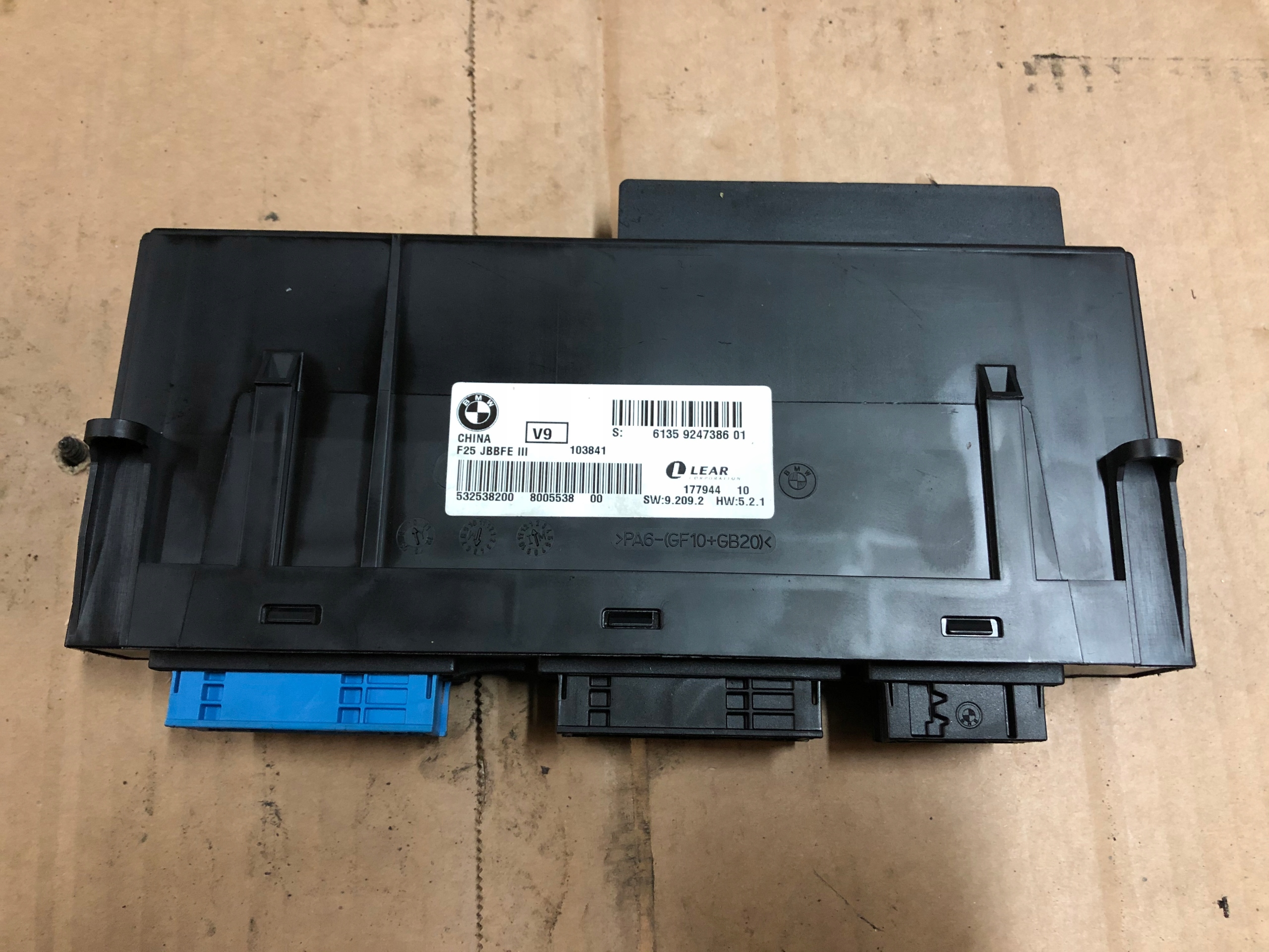 MODUL KOMFORTU BMW X3 F25 9247386