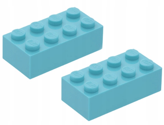 

Lego klocek 2x4 4625629 3001 turkus WeDo 45300 2x
