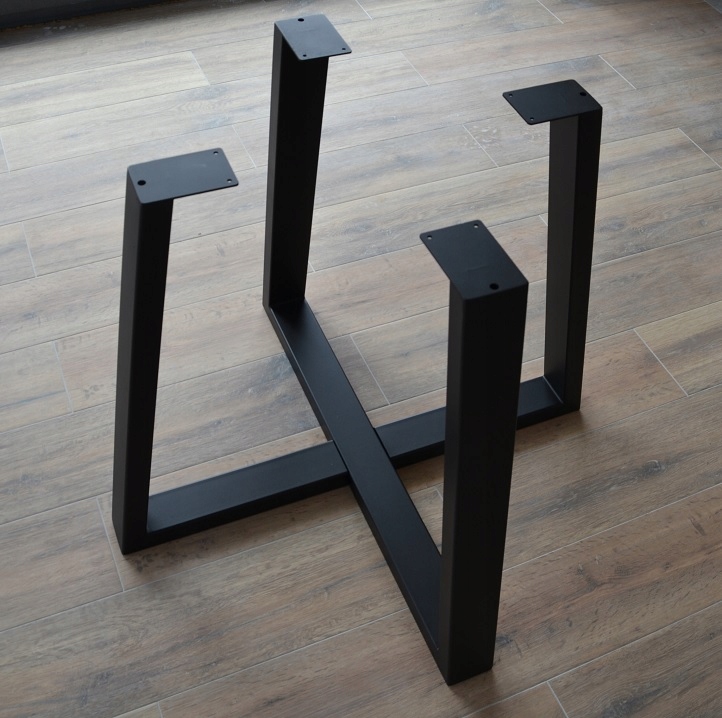 Metalowa konstrukcja do okrągłego stołu INDUSTRIAL Kształt blatu okrągły