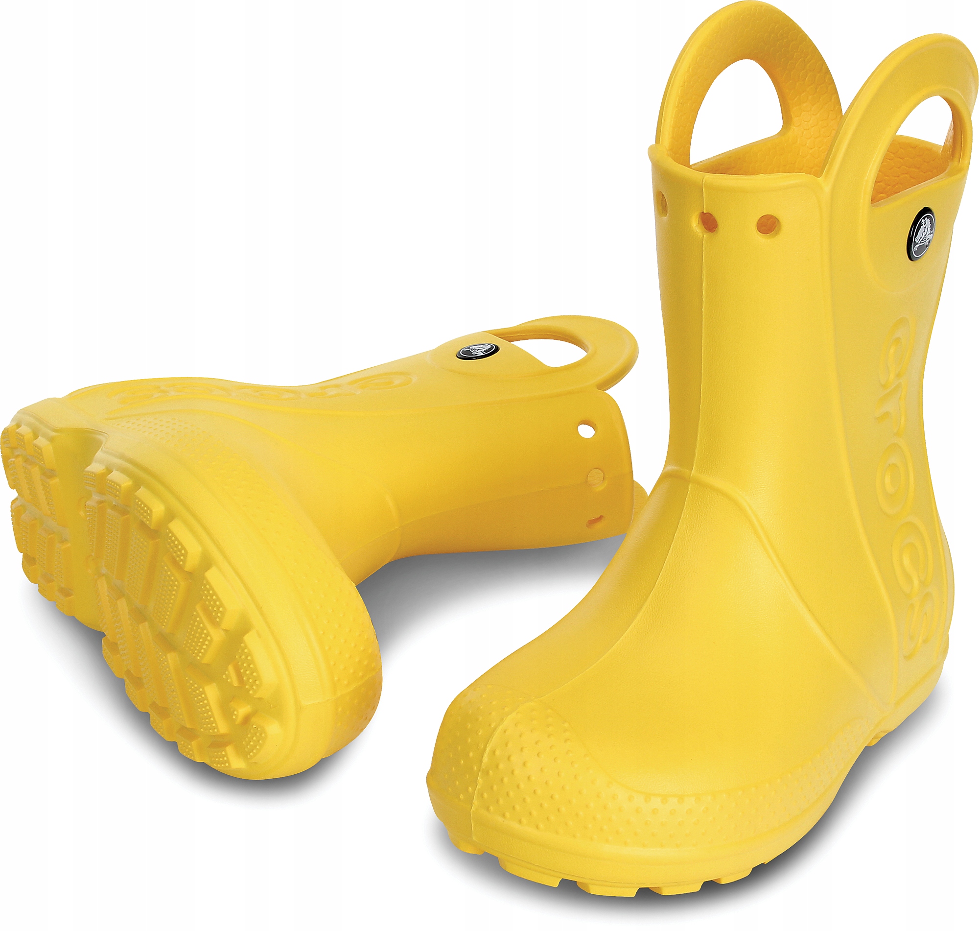 Kalosze Crocs Handle it rain boot żółte 34-35 (J3) Marka Crocs
