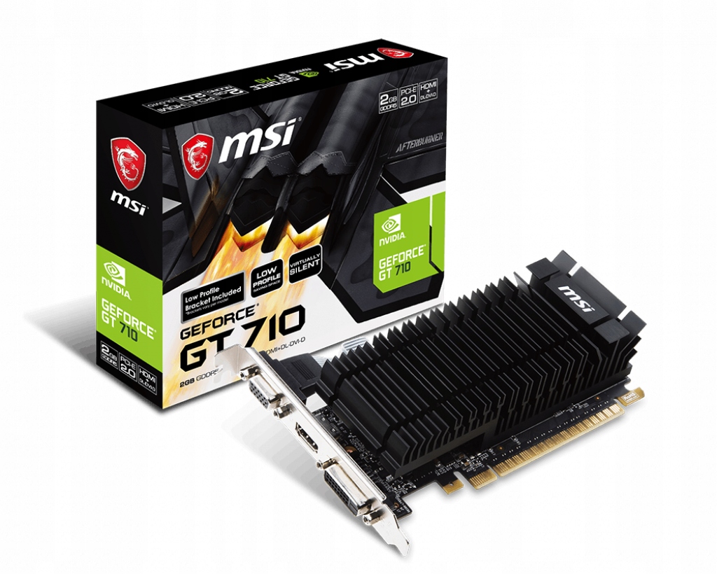 Komputer PC do gier HP Core i3 8GB RAM GeForce 2GB Producent karty graficznej MSI