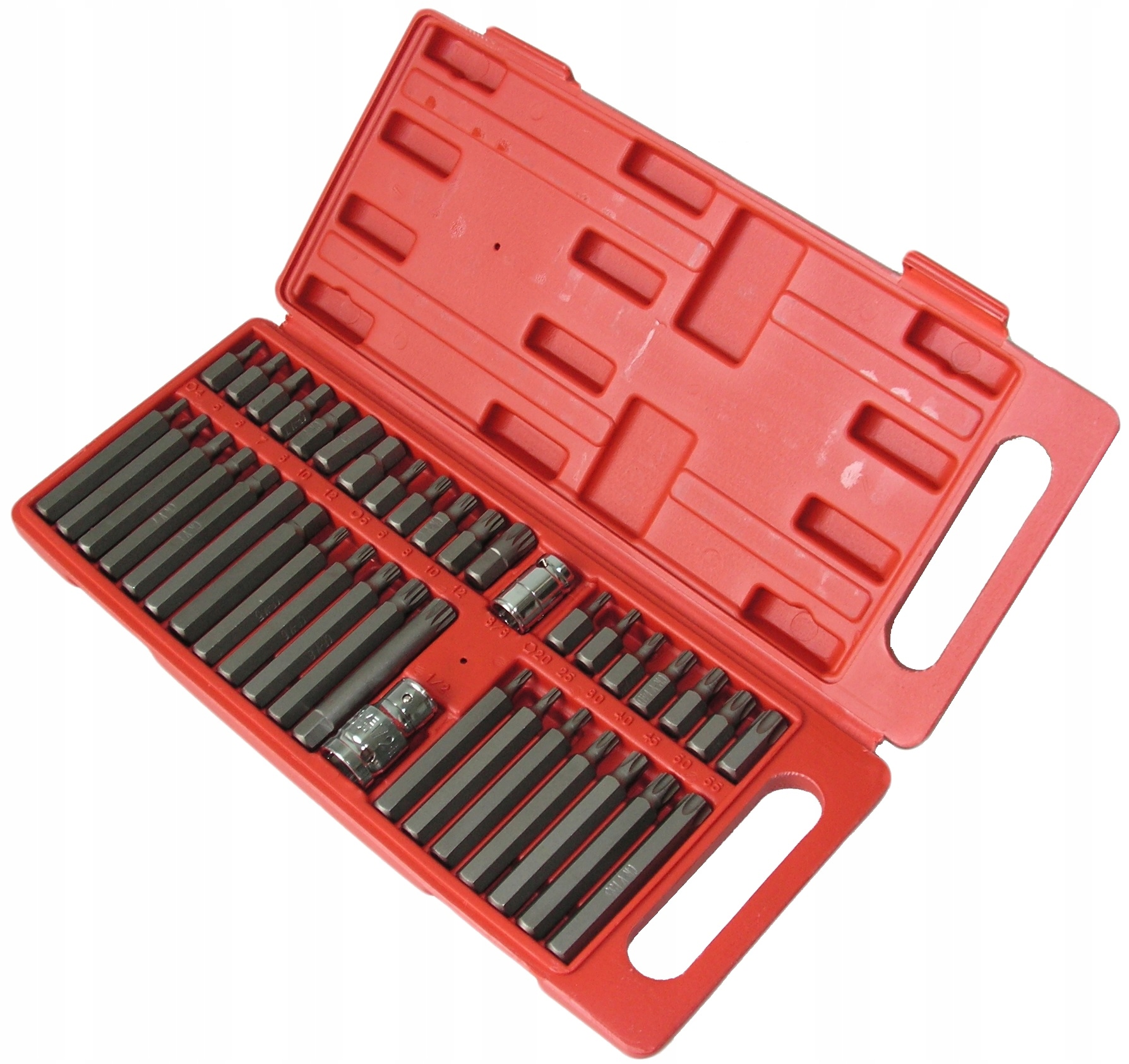 Zestaw bitów imbus torx spline HEX 40 cz walizka Liczba elementów zestawy