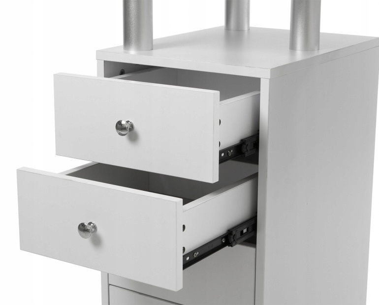 Biurko do manicure Laura z pochłaniaczem pyłu Marka Lapio Professional